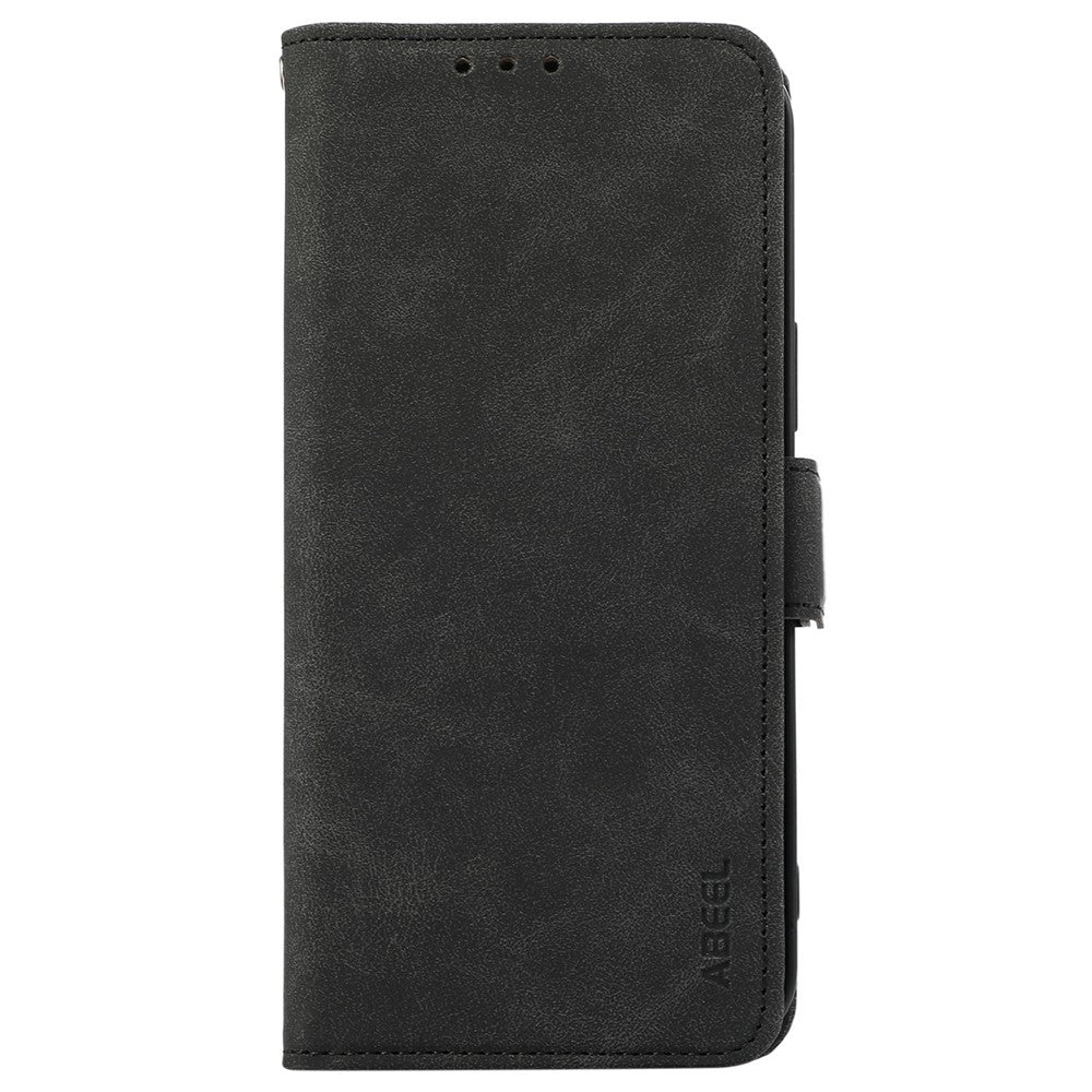 ABEEL For iPhone 18 Pro / 17 Pro Case PU Leather Folio Stand View RFID Blocking Phone Cover