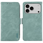 ABEEL For iPhone 18 Pro / 17 Pro Case PU Leather Folio Stand View RFID Blocking Phone Cover