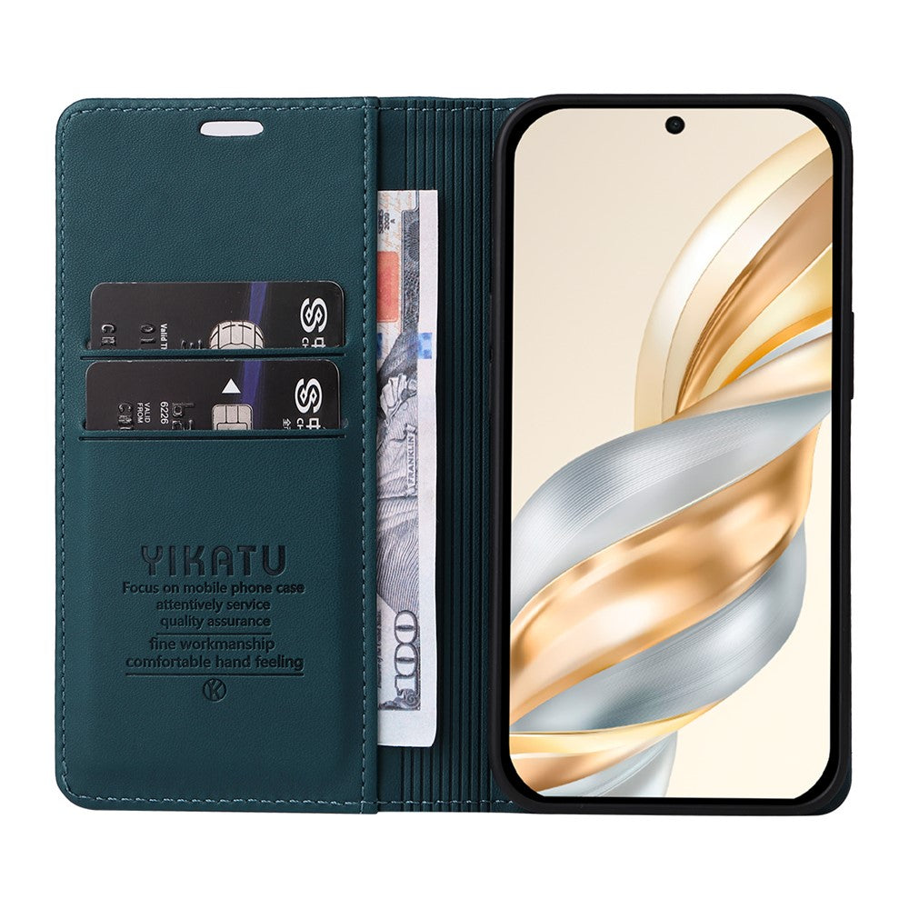 YIKATU For Honor X9c Smart 5G / Honor X60 5G Phone Cases  Magnetic Closure PU Leather Mobile Cover