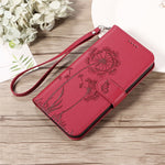 For Xiaomi Poco M6 Pro 4G / Xiaomi Redmi Note 14S 4G / Xiaomi Redmi Note 13 Pro 4G Leather Wallet Case with Strap Dandelion Imprint Phone Stand Cover