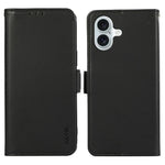 ABEEL For iPhone 17 Case Leather Phone Cover with RFID Blocking Wallet