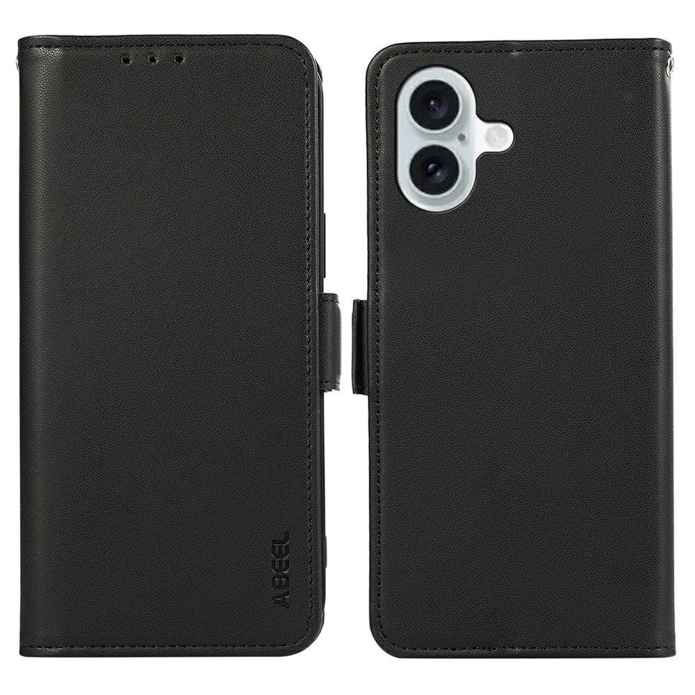 ABEEL For iPhone 17 Case Leather Phone Cover with RFID Blocking Wallet