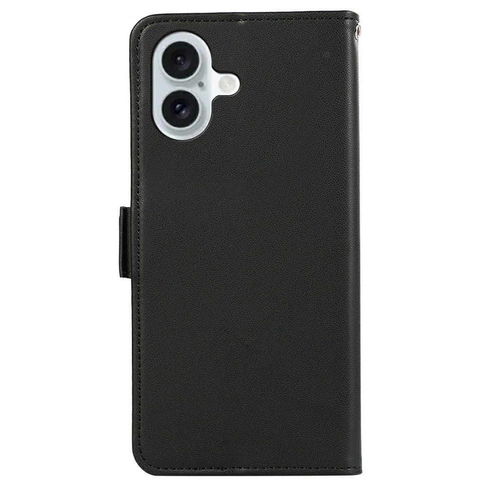 ABEEL For iPhone 17 Case Leather Phone Cover with RFID Blocking Wallet