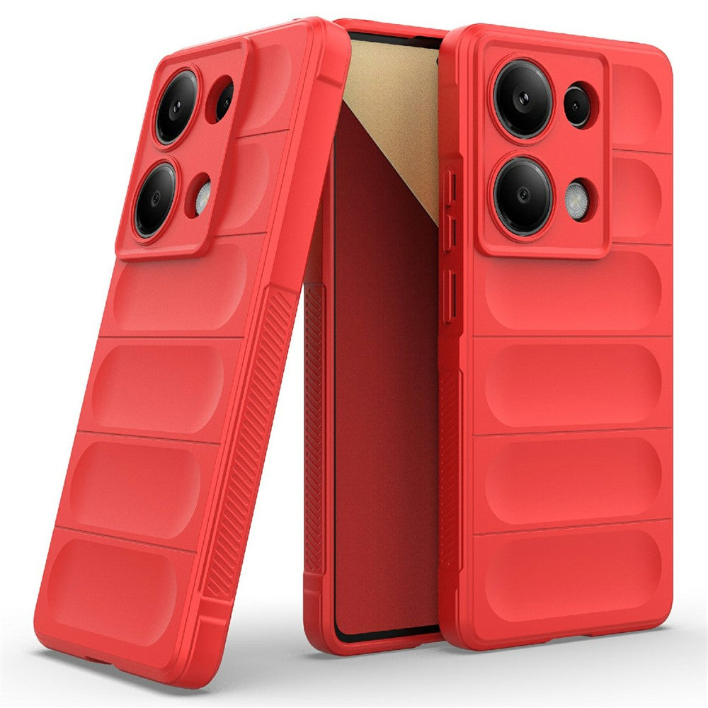 For Xiaomi Redmi Note 14S 4G Case Anti-Drop Soft TPU Rugged Phone Back Cover