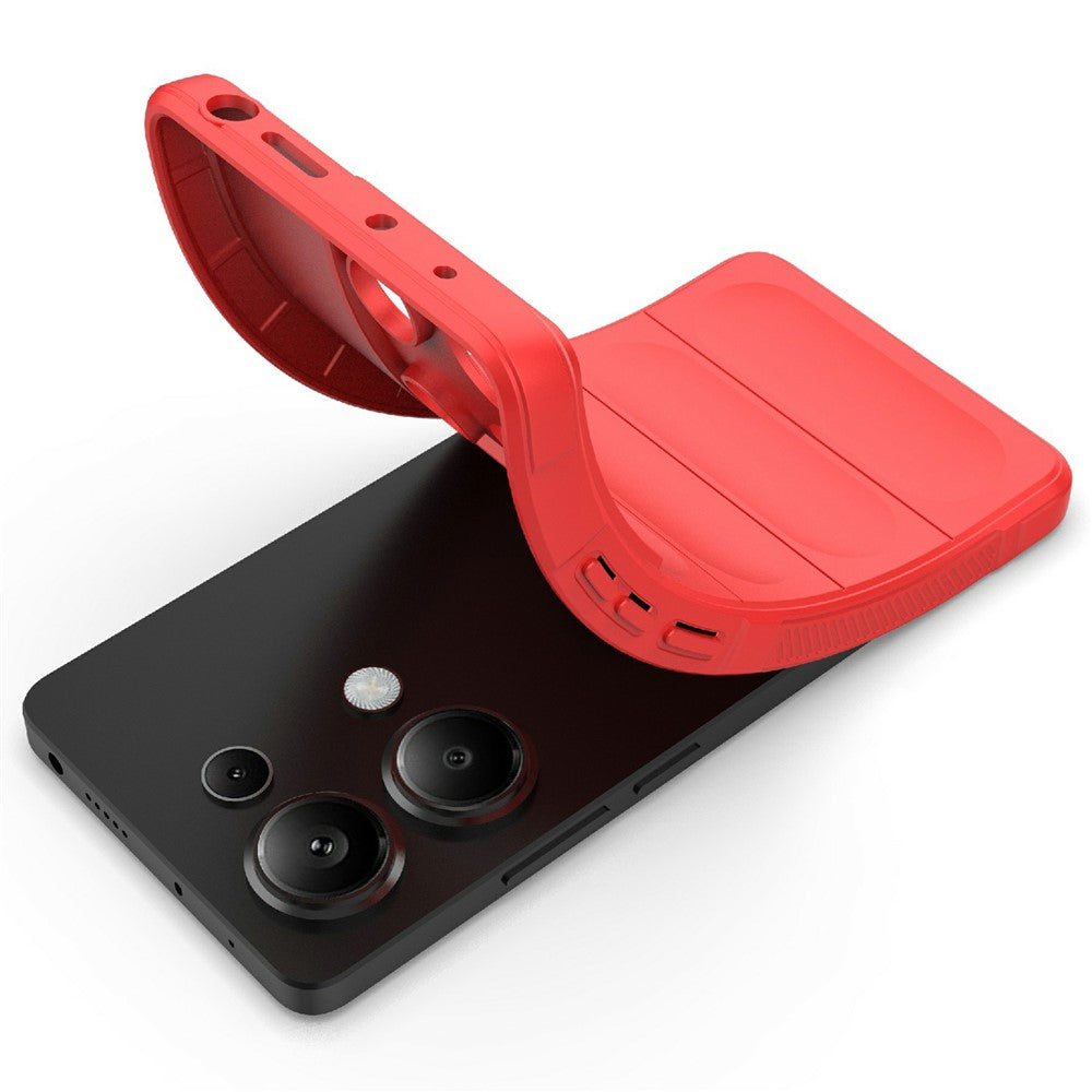 For Xiaomi Redmi Note 14S 4G Case Anti-Drop Soft TPU Rugged Phone Back Cover