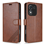 AZNS For Honor X70i Case Anti-Scratch PU Leather Stand Wallet Phone Cover