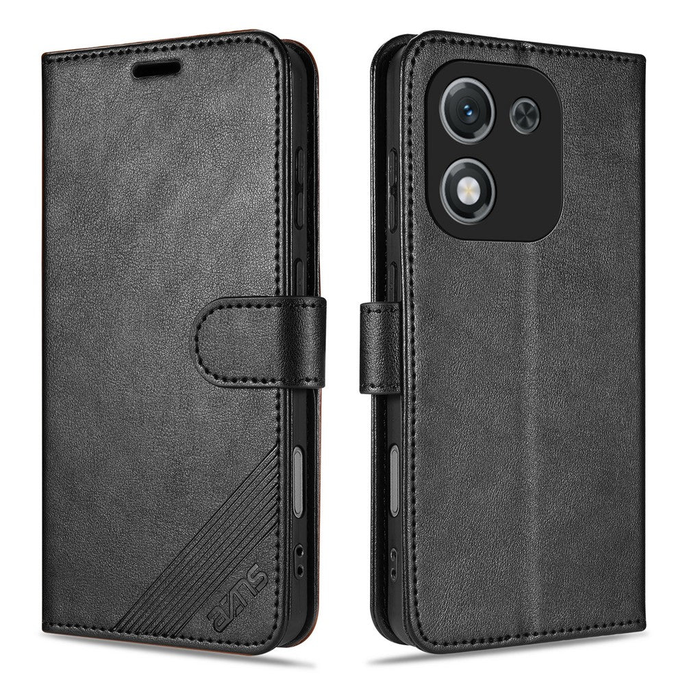AZNS For Honor X70i Case Anti-Scratch PU Leather Stand Wallet Phone Cover