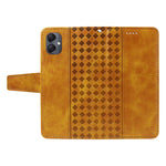 Til Samsung Galaxy A08 5G / A08 4G / A07 4G / A06 4G / A06 5G læderetui, tegnebog med standfunktion, mønstret telefoncover med rem