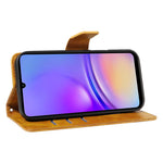 Til Samsung Galaxy A08 5G / A08 4G / A07 4G / A06 4G / A06 5G læderetui, tegnebog med standfunktion, mønstret telefoncover med rem