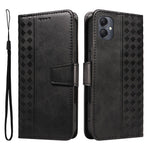 Til Samsung Galaxy A08 5G / A08 4G / A07 4G / A06 4G / A06 5G læderetui, tegnebog med standfunktion, mønstret telefoncover med rem