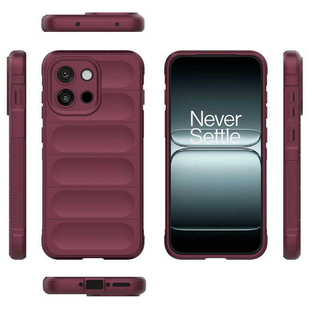 OnePlus 13T 5G-skal, fallskyddande mjukt TPU-bakstycke