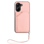 For Xiaomi Poco X7 Pro 5G Case Card Holder Kickstand Skin-Touch Phone Cover with Wrist Strap