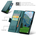 CASEME For Xiaomi Redmi Note 13 4G Case  023 Series RFID Blocking Leather Wallet Stand Phone Cover