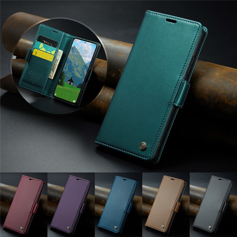 CASEME For Xiaomi Redmi Note 13 4G Case  023 Series RFID Blocking Leather Wallet Stand Phone Cover