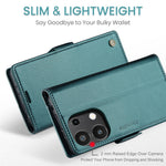 CASEME For Xiaomi Redmi Note 13 4G Case  023 Series RFID Blocking Leather Wallet Stand Phone Cover