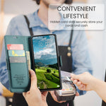 CASEME For Xiaomi Redmi Note 13 Pro 4G Case  023 Series RFID Blocking Leather Wallet Stand Phone Cover