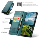 CASEME For Xiaomi Redmi Note 13 Pro 4G Case  023 Series RFID Blocking Leather Wallet Stand Phone Cover