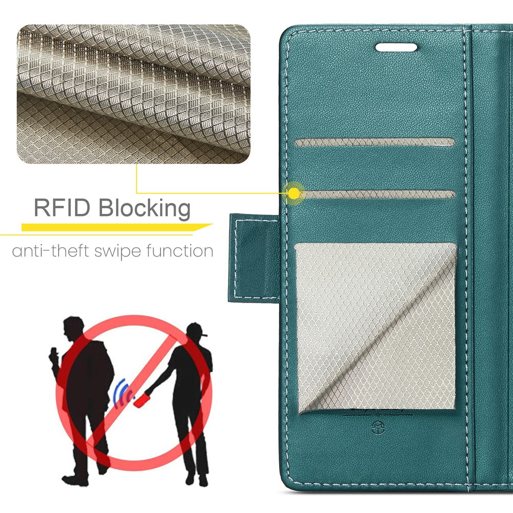 CASEME For Xiaomi Redmi Note 13 Pro 4G Case  023 Series RFID Blocking Leather Wallet Stand Phone Cover