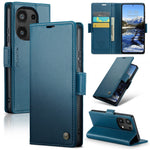 CASEME For Xiaomi Redmi Note 13 Pro 4G Case  023 Series RFID Blocking Leather Wallet Stand Phone Cover