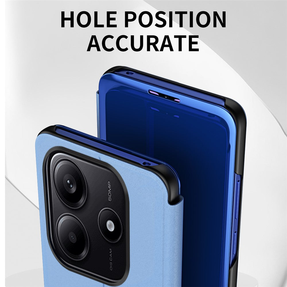 For Xiaomi Redmi Note 14 4G (164.84mm) Flip Leather Cover with Stand Full Body Protective Phone Case