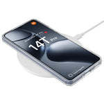 Xiaomi 14T Pro Genomskinligt Magnetiskt mobilskal TPU + Akryl Bakstycke