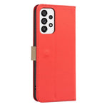 BINFEN COLOR For Samsung Galaxy A53 5G Leather Case BF36 Floral Pattern Phone Cover RFID Blocking Wallet Stand