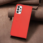 BINFEN COLOR For Samsung Galaxy A53 5G Leather Case BF36 Floral Pattern Phone Cover RFID Blocking Wallet Stand