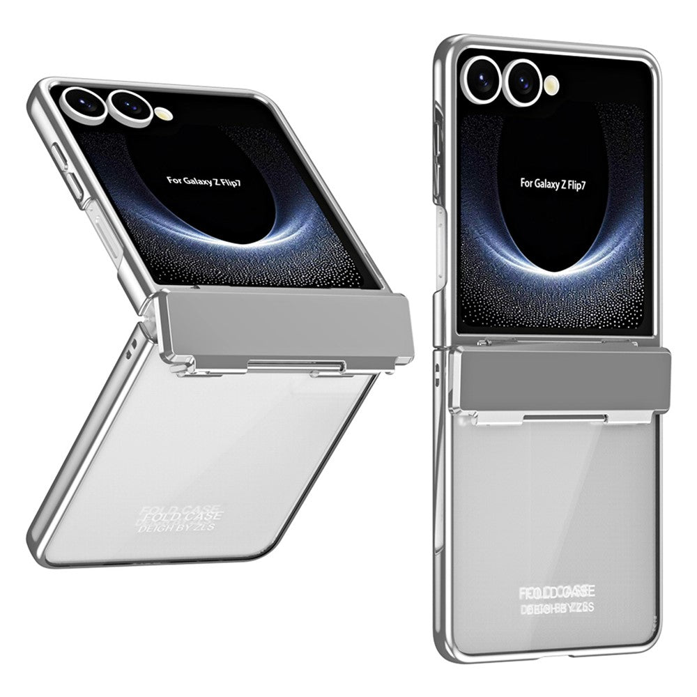 Til Samsung Galaxy Z Flip7 5G Cover Elektroplettering PC Folde Telefonetui