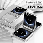 Til Samsung Galaxy Z Flip7 5G Cover Elektroplettering PC Folde Telefonetui