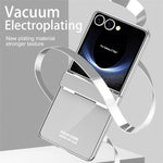 Til Samsung Galaxy Z Flip7 5G Cover Elektroplettering PC Folde Telefonetui