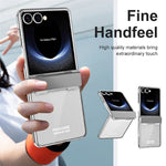 Til Samsung Galaxy Z Flip7 5G Cover Elektroplettering PC Folde Telefonetui