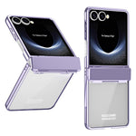 Til Samsung Galaxy Z Flip7 5G Cover Elektroplettering PC Folde Telefonetui
