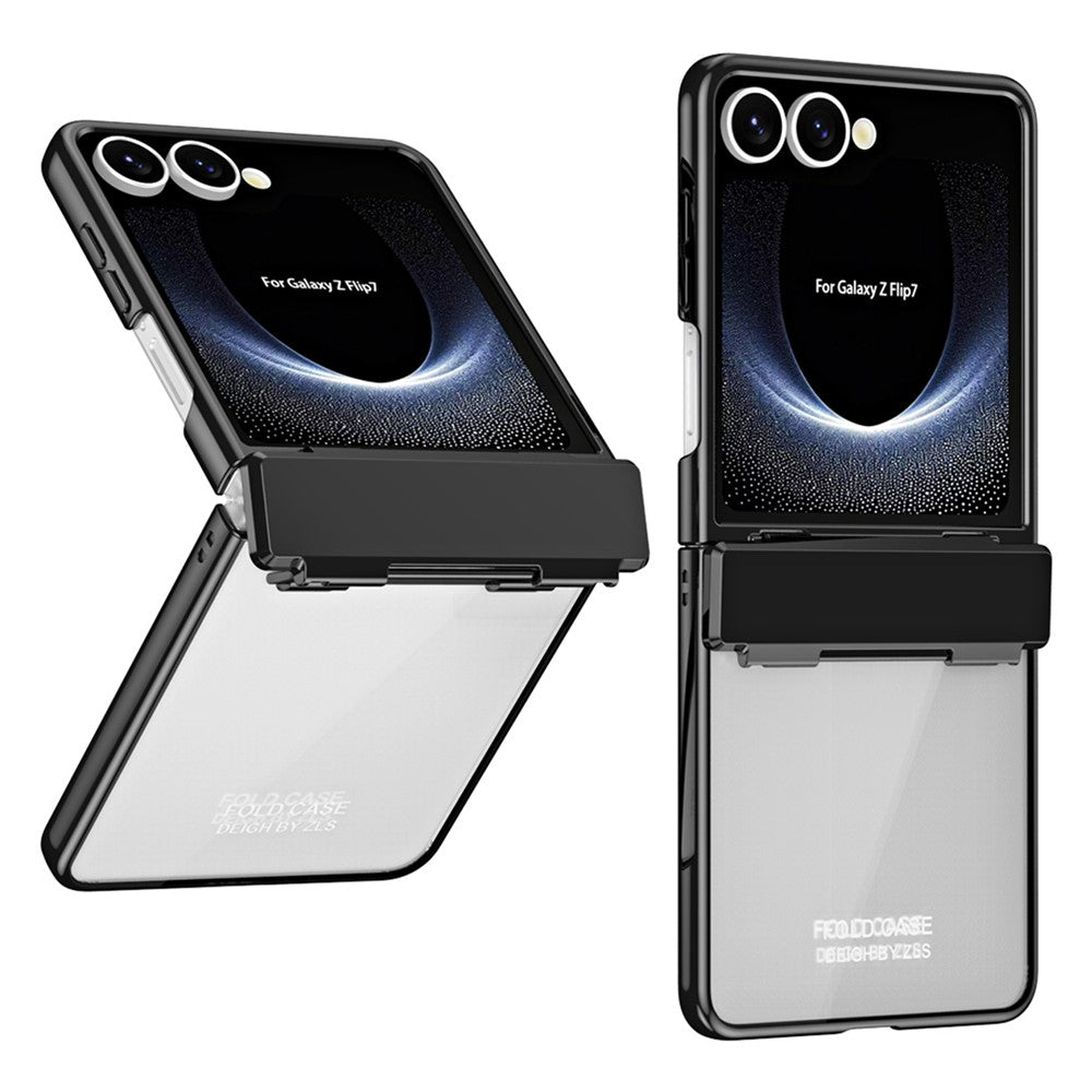 Til Samsung Galaxy Z Flip7 5G Cover Elektroplettering PC Folde Telefonetui