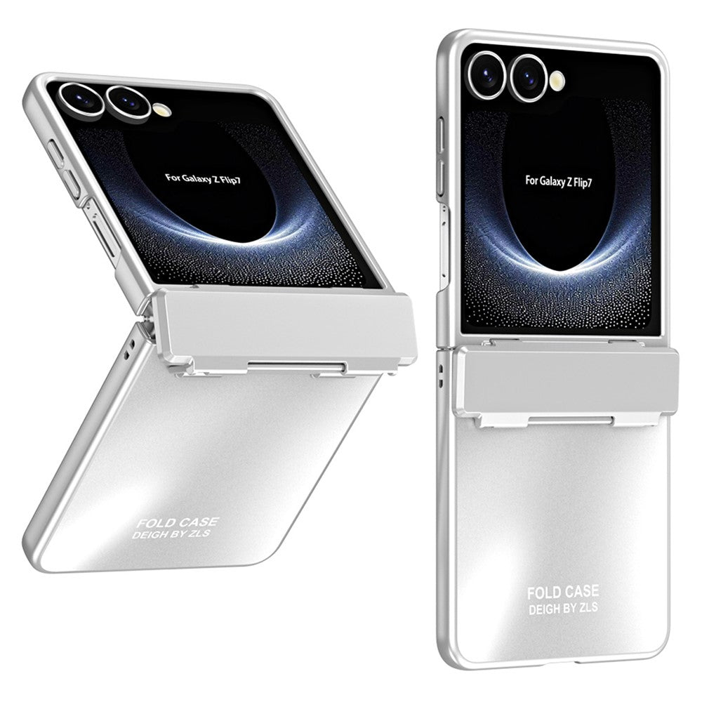 Til Samsung Galaxy Z Flip7 5G etui elektroplettering hårdt PC beskyttende telefoncover