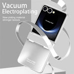 Til Samsung Galaxy Z Flip7 5G etui elektroplettering hårdt PC beskyttende telefoncover