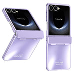 Til Samsung Galaxy Z Flip7 5G etui elektroplettering hårdt PC beskyttende telefoncover
