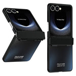 Til Samsung Galaxy Z Flip7 5G etui elektroplettering hårdt PC beskyttende telefoncover