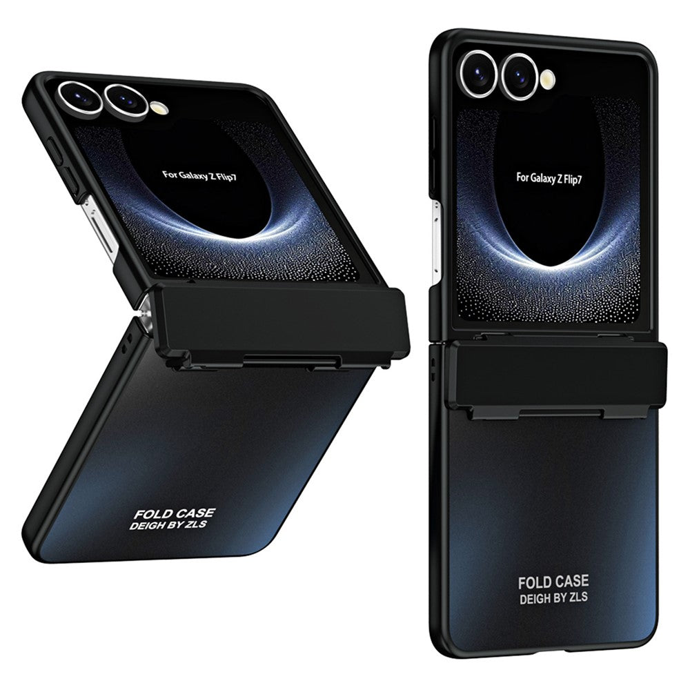 Til Samsung Galaxy Z Flip7 5G etui elektroplettering hårdt PC beskyttende telefoncover