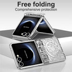 Til Samsung Galaxy Z Flip7 5G etui Mekanisk Legende Galvanisering PC Telefoncover