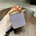 For Huawei nova Flip 5G Case with Ring Holder Ripple Texture Hard PC Electroplating Phone Cover
