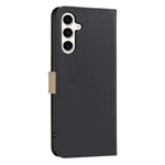 BINFEN COLOR til Samsung Galaxy A15 5G / Galaxy A15 4G læderetui BF36 Blomstret mønster telefoncover RFID-blokerende pungstander