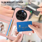For Xiaomi 15 Ultra Case RFID Blocking Card Holder Kickstand TPU + PU Leather Phone Back Cover