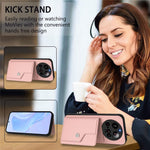 For Xiaomi 15 Ultra Case RFID Blocking Card Holder Kickstand TPU + PU Leather Phone Back Cover