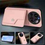 For Xiaomi 15 Ultra Case RFID Blocking Card Holder Kickstand TPU + PU Leather Phone Back Cover
