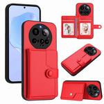 For Xiaomi 15 Ultra Case RFID Blocking Card Holder Kickstand TPU + PU Leather Phone Back Cover