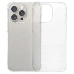 WANLONFENG For iPhone 11 Pro Max TPU Case WL3 Series 1.5mm Phone Cover (Big Lens Hole) with Tempered Glass