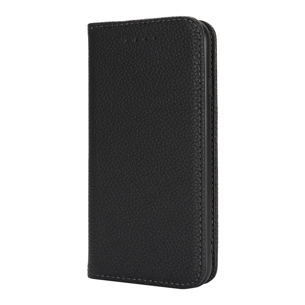Stativcover til iPhone SE (2022) / (2020) / 8 / 7 Litchi-tekstur læder flip-telefoncover med rem / pung
