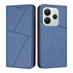 For Xiaomi Redmi Note 14 4G (164.84mm) Wallet Case Magnetic Closure Leather Flip Phone Cover with Stand