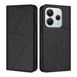 Xiaomi Redmi Note 14 4G (164.84mm) Plånboksfodral Magnetisk stängning Läder Flip mobilfodral med Stativ