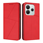 For Xiaomi Redmi Note 14 4G (164.84mm) Wallet Case Magnetic Closure Leather Flip Phone Cover with Stand